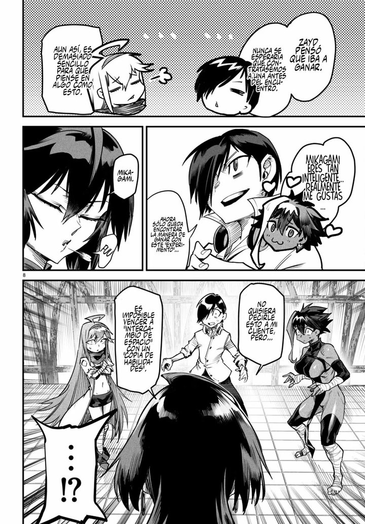 REENCARNADO EN UN COLISEO ~Utilizando la habilidad más débil para derrotar a las mujeres más fuertes y crear un harem de esclavas~ Capítulo 7 - Page 9