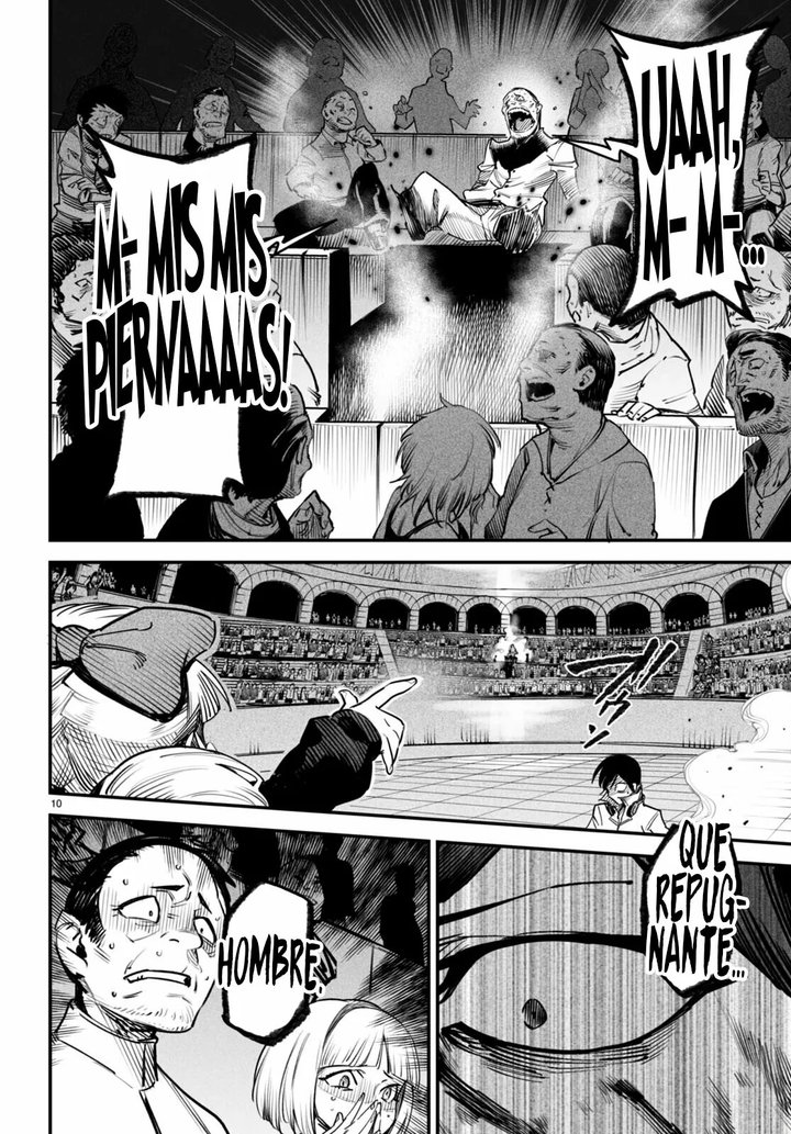REENCARNADO EN UN COLISEO ~Utilizando la habilidad más débil para derrotar a las mujeres más fuertes y crear un harem de esclavas~ Capítulo 8 - Page 11
