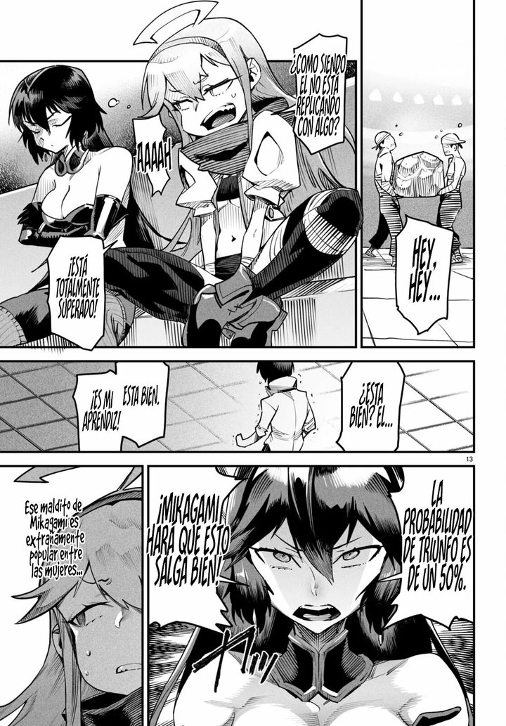 REENCARNADO EN UN COLISEO ~Utilizando la habilidad más débil para derrotar a las mujeres más fuertes y crear un harem de esclavas~ Capítulo 8 - Page 14