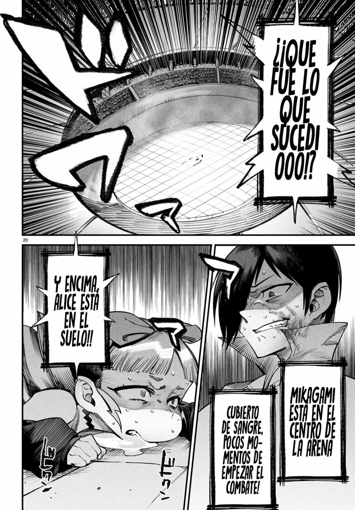 REENCARNADO EN UN COLISEO ~Utilizando la habilidad más débil para derrotar a las mujeres más fuertes y crear un harem de esclavas~ Capítulo 8 - Page 20