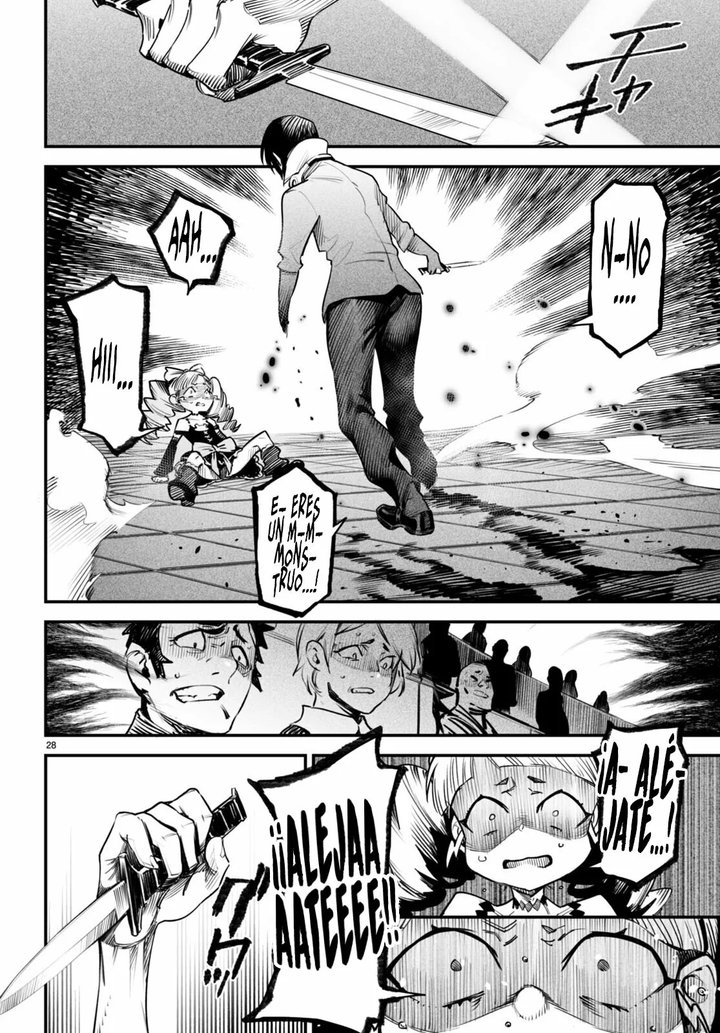 REENCARNADO EN UN COLISEO ~Utilizando la habilidad más débil para derrotar a las mujeres más fuertes y crear un harem de esclavas~ Capítulo 8 - Page 28