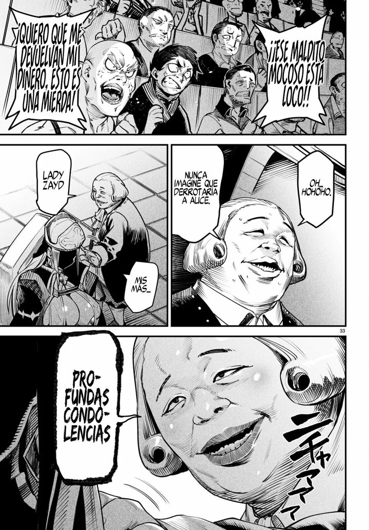 REENCARNADO EN UN COLISEO ~Utilizando la habilidad más débil para derrotar a las mujeres más fuertes y crear un harem de esclavas~ Capítulo 8 - Page 33