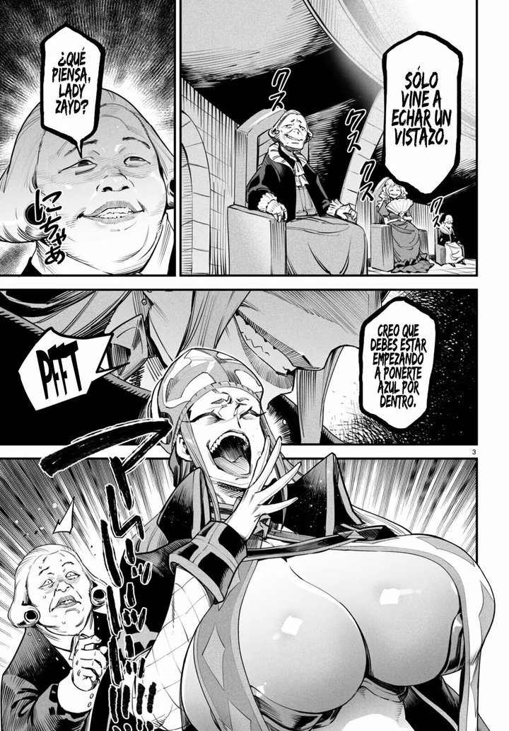 REENCARNADO EN UN COLISEO ~Utilizando la habilidad más débil para derrotar a las mujeres más fuertes y crear un harem de esclavas~ Capítulo 8 - Page 4