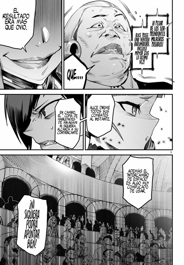 REENCARNADO EN UN COLISEO ~Utilizando la habilidad más débil para derrotar a las mujeres más fuertes y crear un harem de esclavas~ Capítulo 8 - Page 6