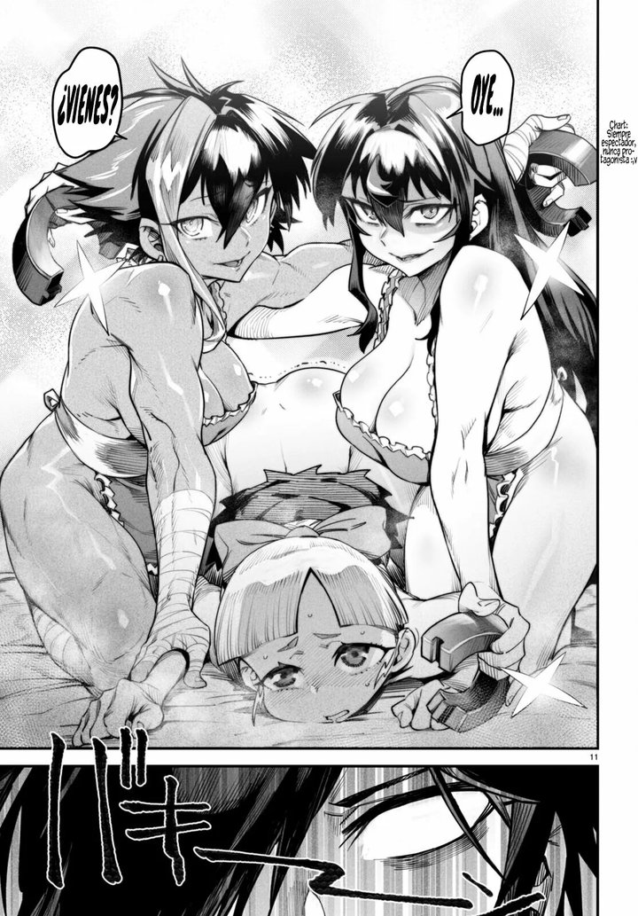 REENCARNADO EN UN COLISEO ~Utilizando la habilidad más débil para derrotar a las mujeres más fuertes y crear un harem de esclavas~ Capítulo 9 - Page 12