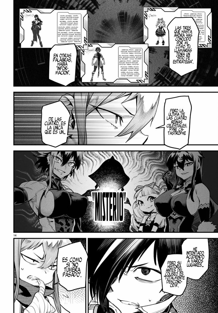 REENCARNADO EN UN COLISEO ~Utilizando la habilidad más débil para derrotar a las mujeres más fuertes y crear un harem de esclavas~ Capítulo 9 - Page 15