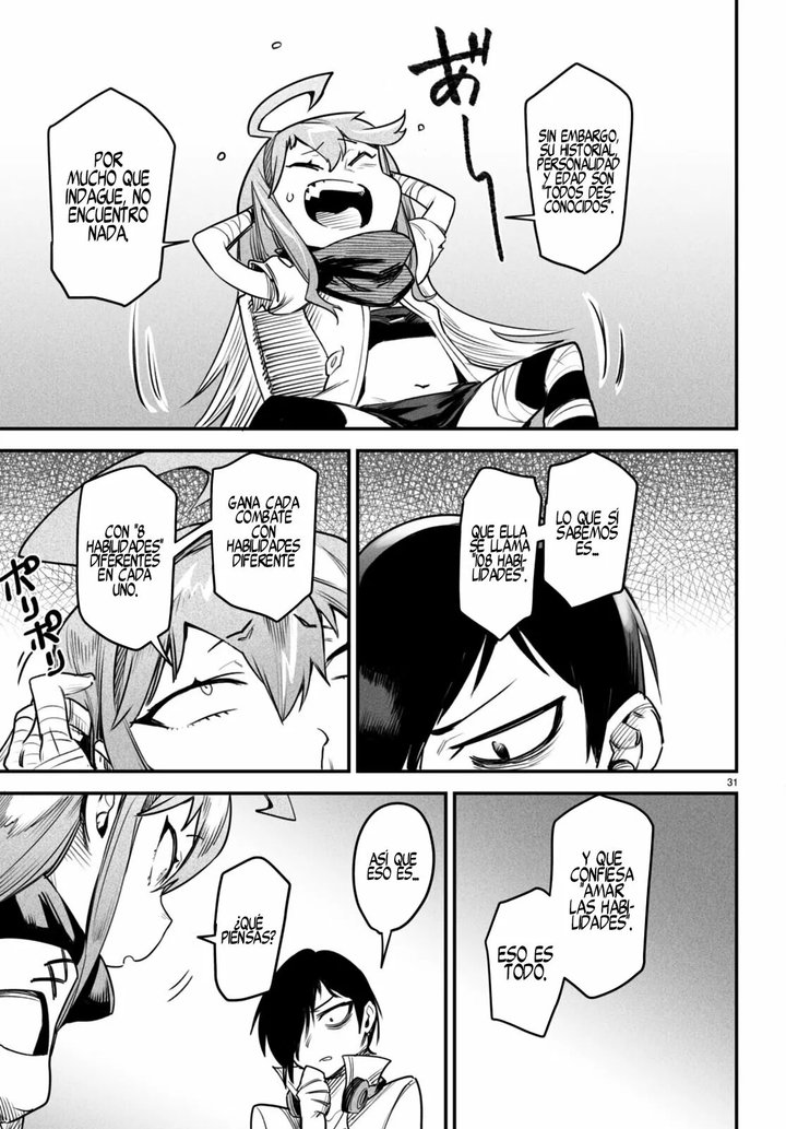 REENCARNADO EN UN COLISEO ~Utilizando la habilidad más débil para derrotar a las mujeres más fuertes y crear un harem de esclavas~ Capítulo 9 - Page 32