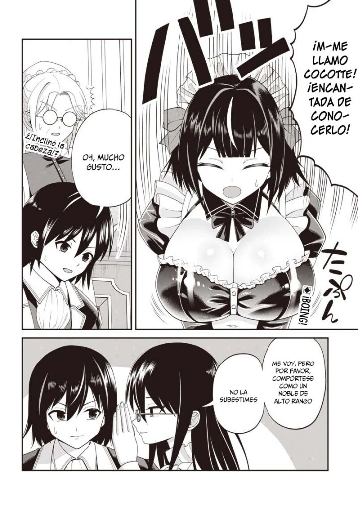 Telepathic Aristocrat ~Villainous Young Noble in a World with a 1:99 Male-to-Female Ratio~ Capítulo 4.2 - Page 1