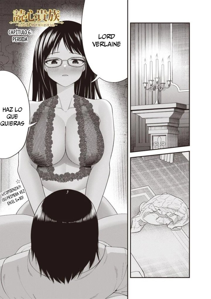 Telepathic Aristocrat ~Villainous Young Noble in a World with a 1:99 Male-to-Female Ratio~ Capítulo 6.1 - Page 1