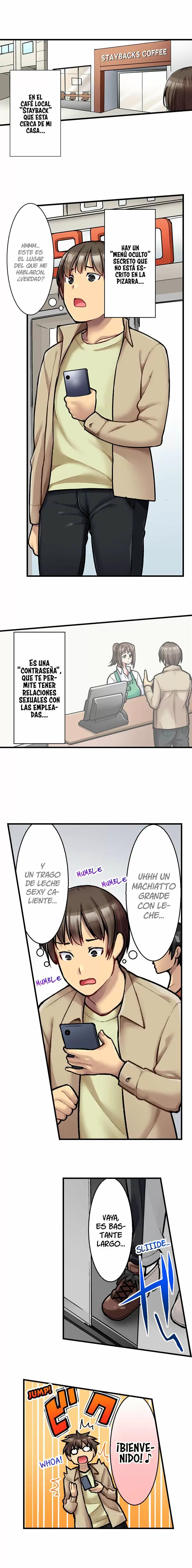¡¿El menú secreto de la cafetería es sexo?! Capítulo 1 - Page 3