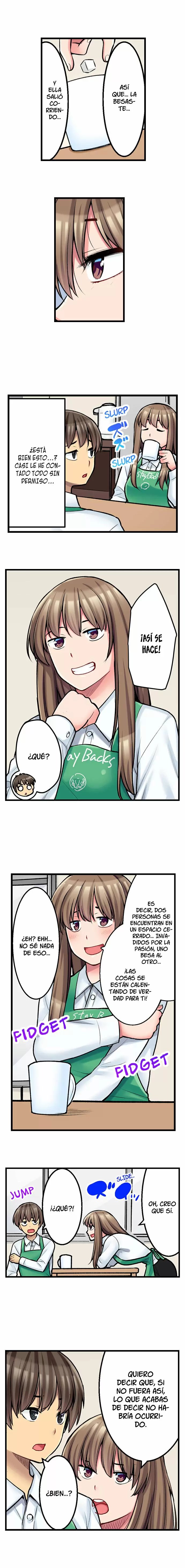 ¡¿El menú secreto de la cafetería es sexo?! Capítulo 13 - Page 8