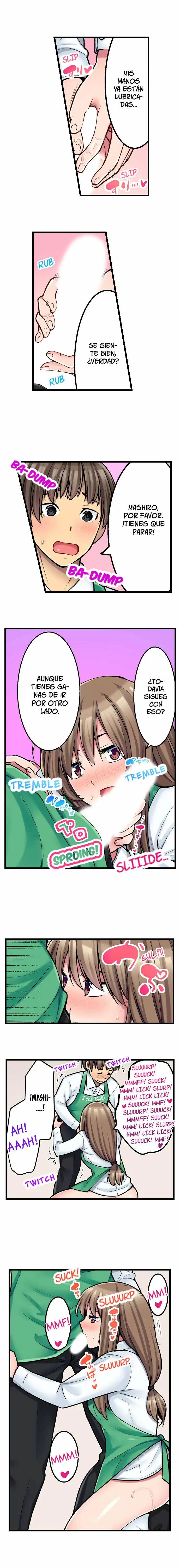 ¡¿El menú secreto de la cafetería es sexo?! Capítulo 14 - Page 7