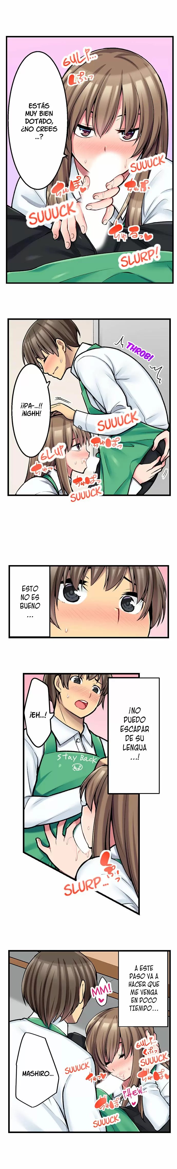 ¡¿El menú secreto de la cafetería es sexo?! Capítulo 14 - Page 8