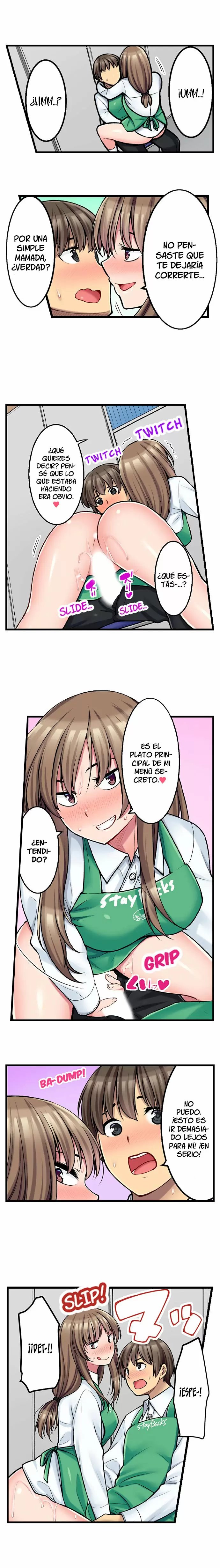 ¡¿El menú secreto de la cafetería es sexo?! Capítulo 15 - Page 3