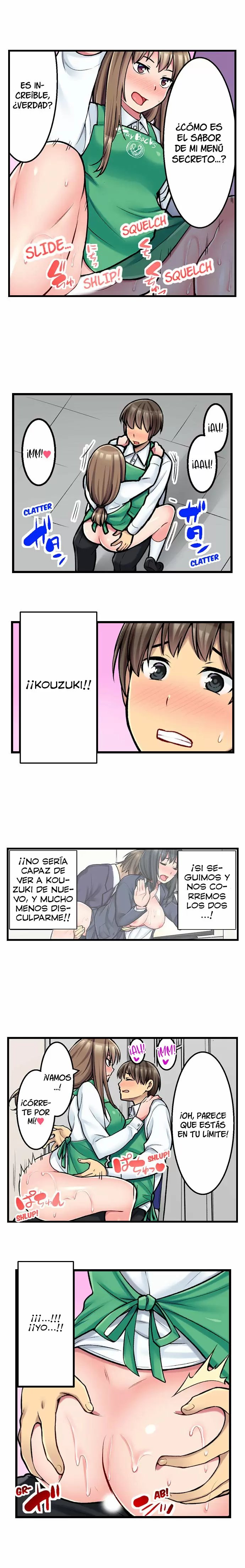 ¡¿El menú secreto de la cafetería es sexo?! Capítulo 15 - Page 6
