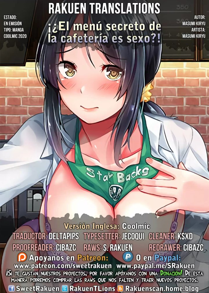 ¡¿El menú secreto de la cafetería es sexo?! Capítulo 18 - Page 1