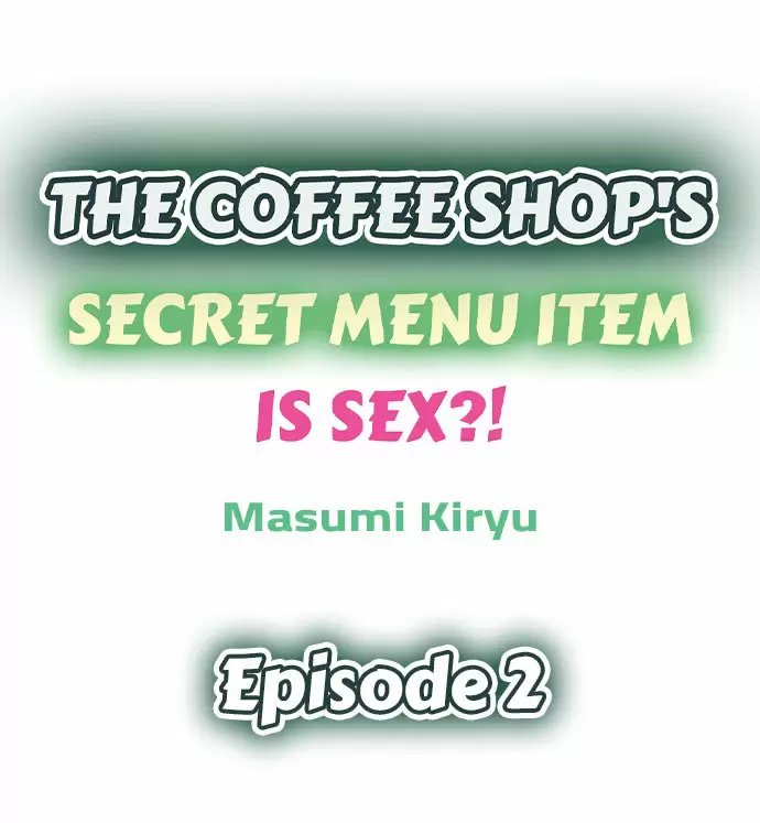¡¿El menú secreto de la cafetería es sexo?! Capítulo 2 - Page 2