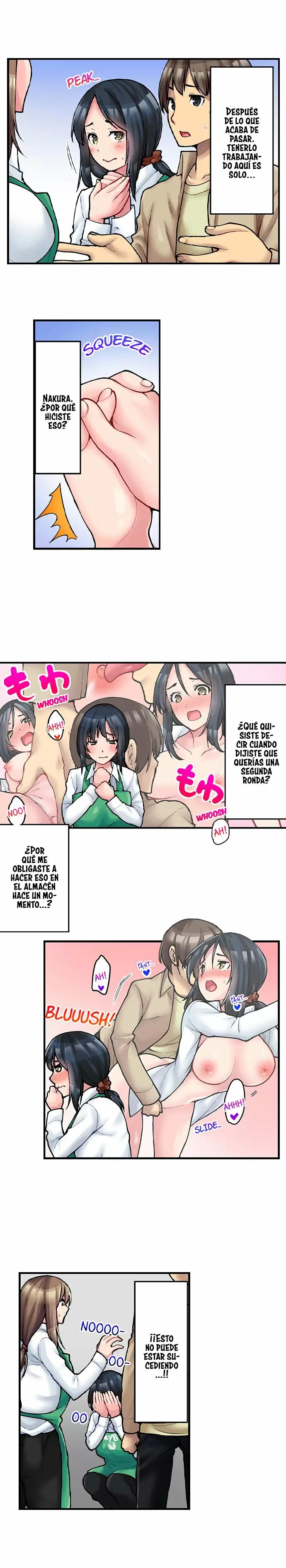 ¡¿El menú secreto de la cafetería es sexo?! Capítulo 4 - Page 8