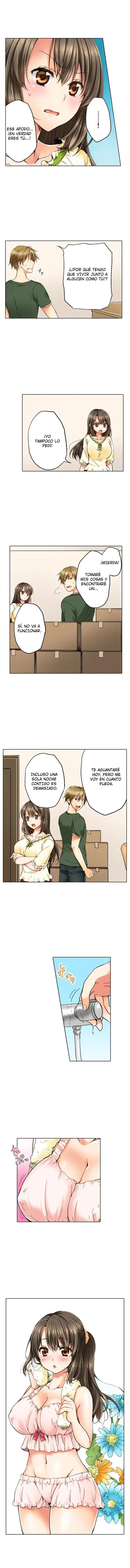Osananajimi ni Ikasareru Nante...! Doukyo Shonichi ni Kenka Ecchi Capítulo 1 - Page 6