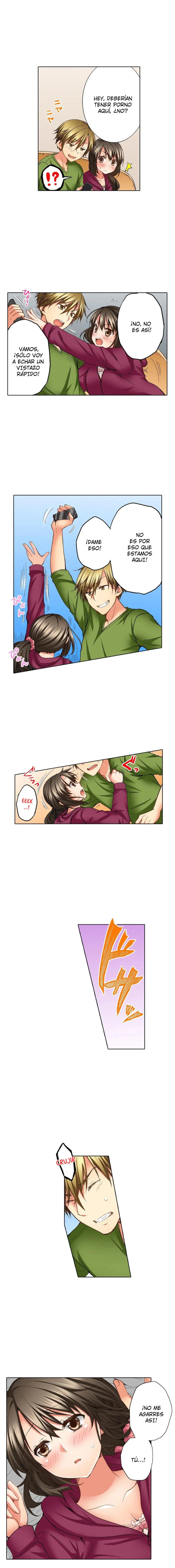 Osananajimi ni Ikasareru Nante...! Doukyo Shonichi ni Kenka Ecchi Capítulo 10 - Page 9