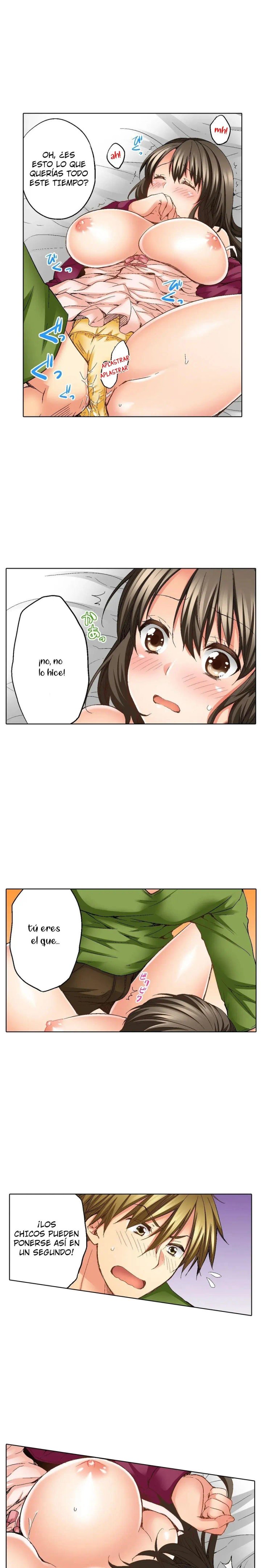 Osananajimi ni Ikasareru Nante...! Doukyo Shonichi ni Kenka Ecchi Capítulo 11 - Page 7