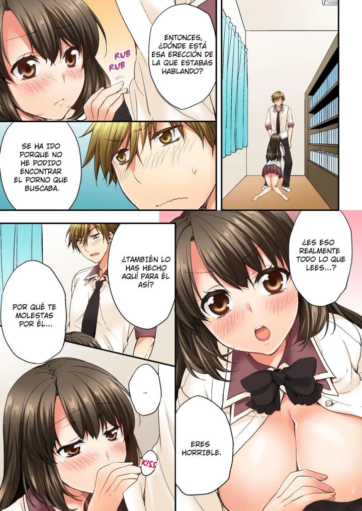Osananajimi ni Ikasareru Nante...! Doukyo Shonichi ni Kenka Ecchi Capítulo 13 - Page 8