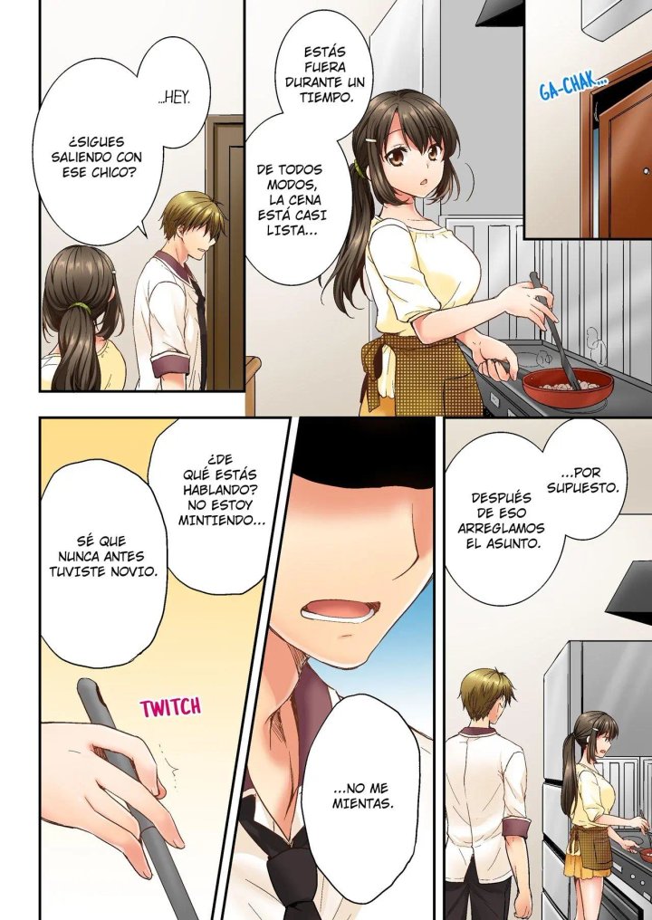 Osananajimi ni Ikasareru Nante...! Doukyo Shonichi ni Kenka Ecchi Capítulo 15 - Page 7