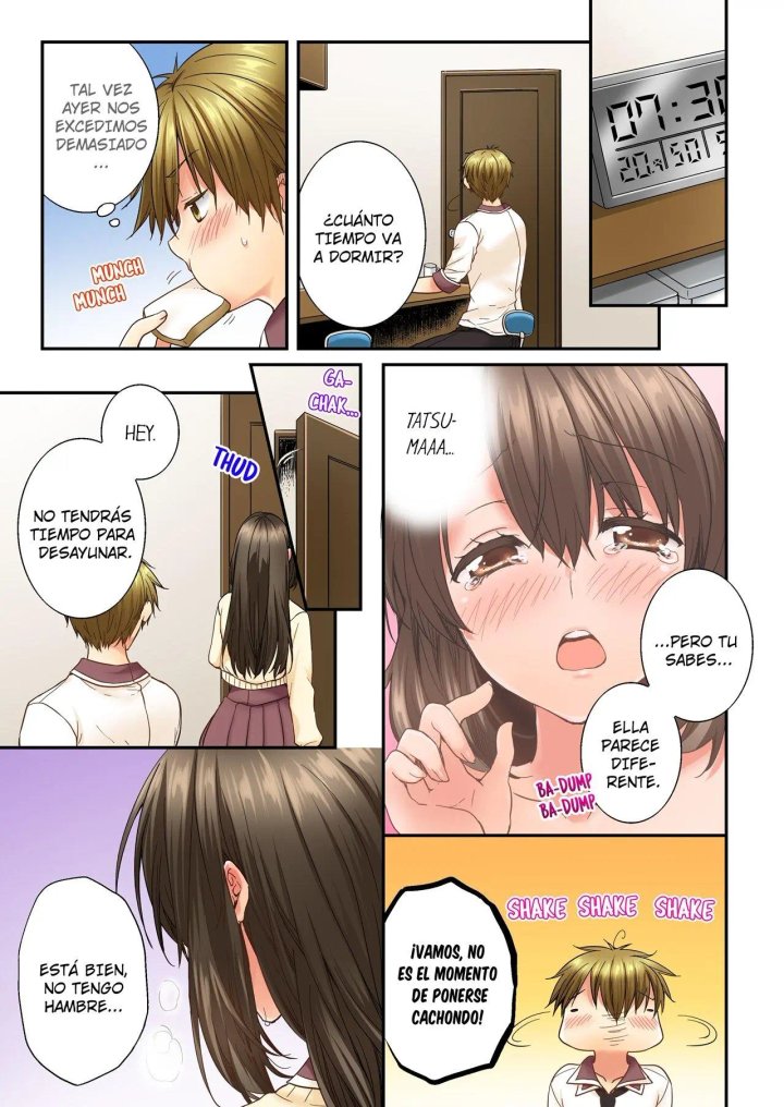 Osananajimi ni Ikasareru Nante...! Doukyo Shonichi ni Kenka Ecchi Capítulo 18 - Page 8