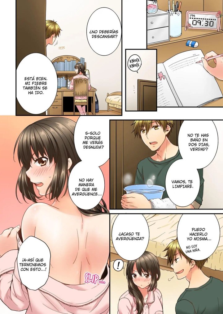 Osananajimi ni Ikasareru Nante...! Doukyo Shonichi ni Kenka Ecchi Capítulo 19 - Page 7