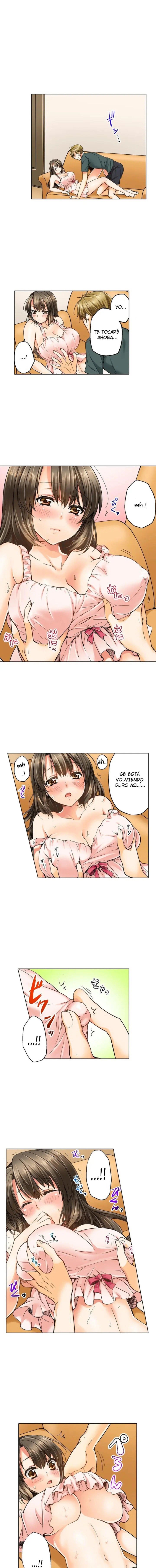 Osananajimi ni Ikasareru Nante...! Doukyo Shonichi ni Kenka Ecchi Capítulo 2 - Page 2