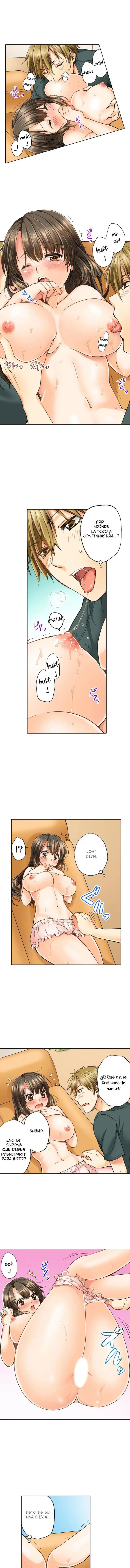 Osananajimi ni Ikasareru Nante...! Doukyo Shonichi ni Kenka Ecchi Capítulo 2 - Page 4