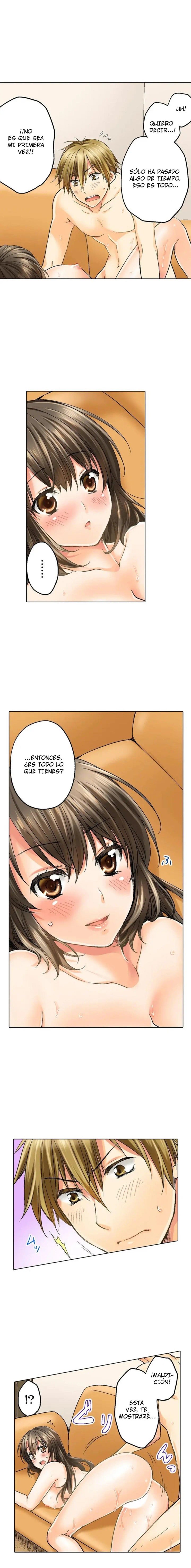 Osananajimi ni Ikasareru Nante...! Doukyo Shonichi ni Kenka Ecchi Capítulo 2 - Page 7