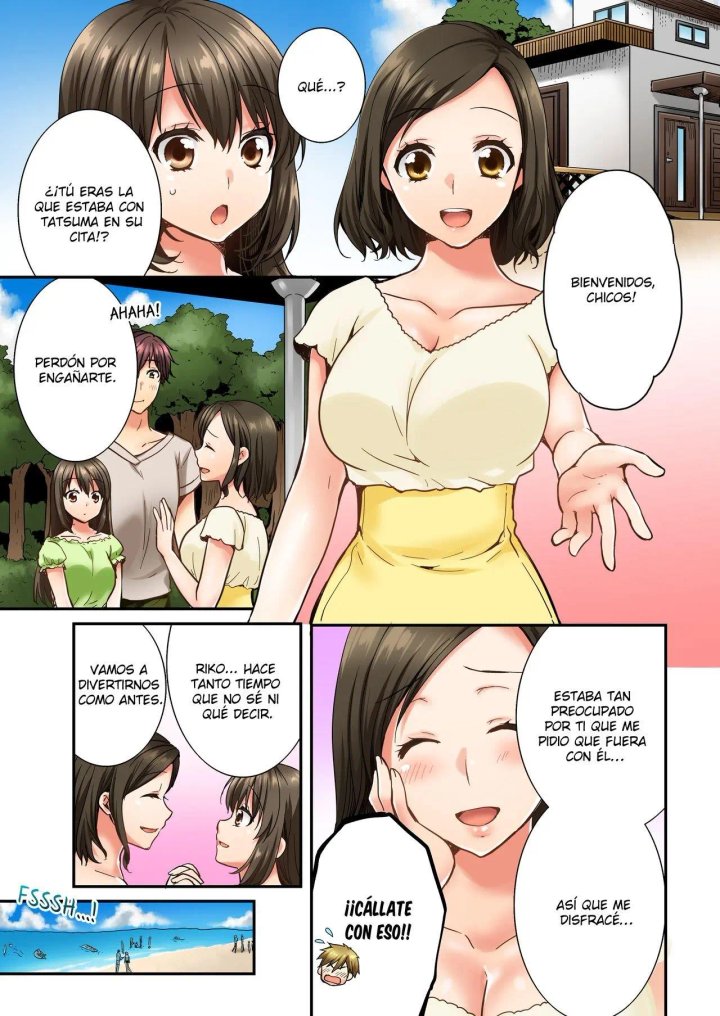 Osananajimi ni Ikasareru Nante...! Doukyo Shonichi ni Kenka Ecchi Capítulo 22 - Page 2