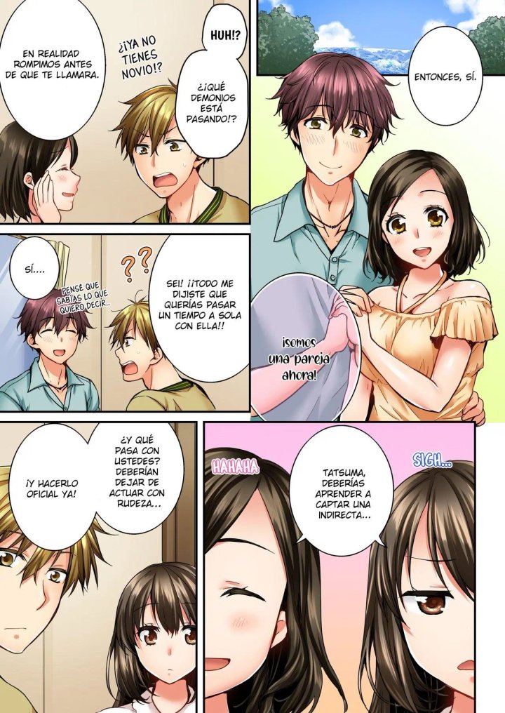 Osananajimi ni Ikasareru Nante...! Doukyo Shonichi ni Kenka Ecchi Capítulo 27 - Page 8
