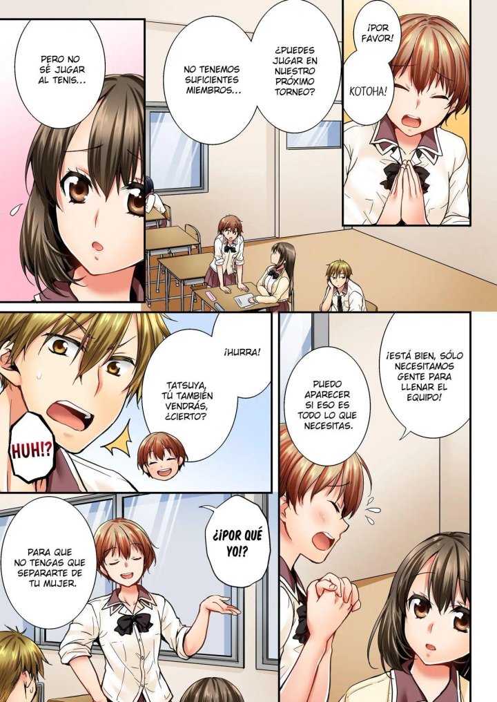 Osananajimi ni Ikasareru Nante...! Doukyo Shonichi ni Kenka Ecchi Capítulo 28 - Page 2