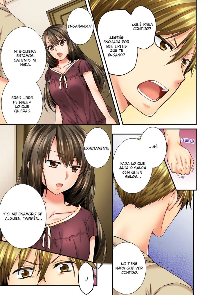 Osananajimi ni Ikasareru Nante...! Doukyo Shonichi ni Kenka Ecchi Capítulo 31 - Page 8