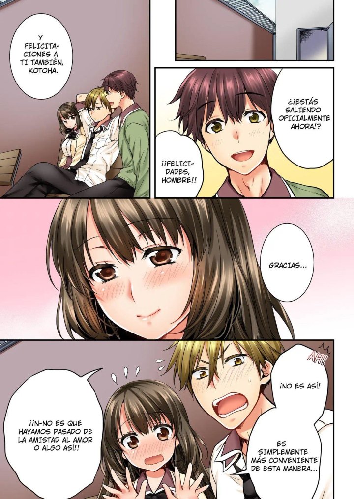 Osananajimi ni Ikasareru Nante...! Doukyo Shonichi ni Kenka Ecchi Capítulo 36 - Page 8