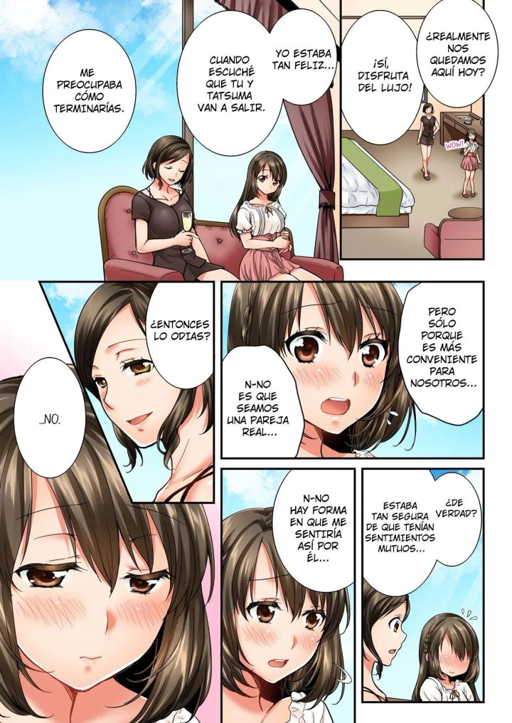 Osananajimi ni Ikasareru Nante...! Doukyo Shonichi ni Kenka Ecchi Capítulo 37 - Page 4