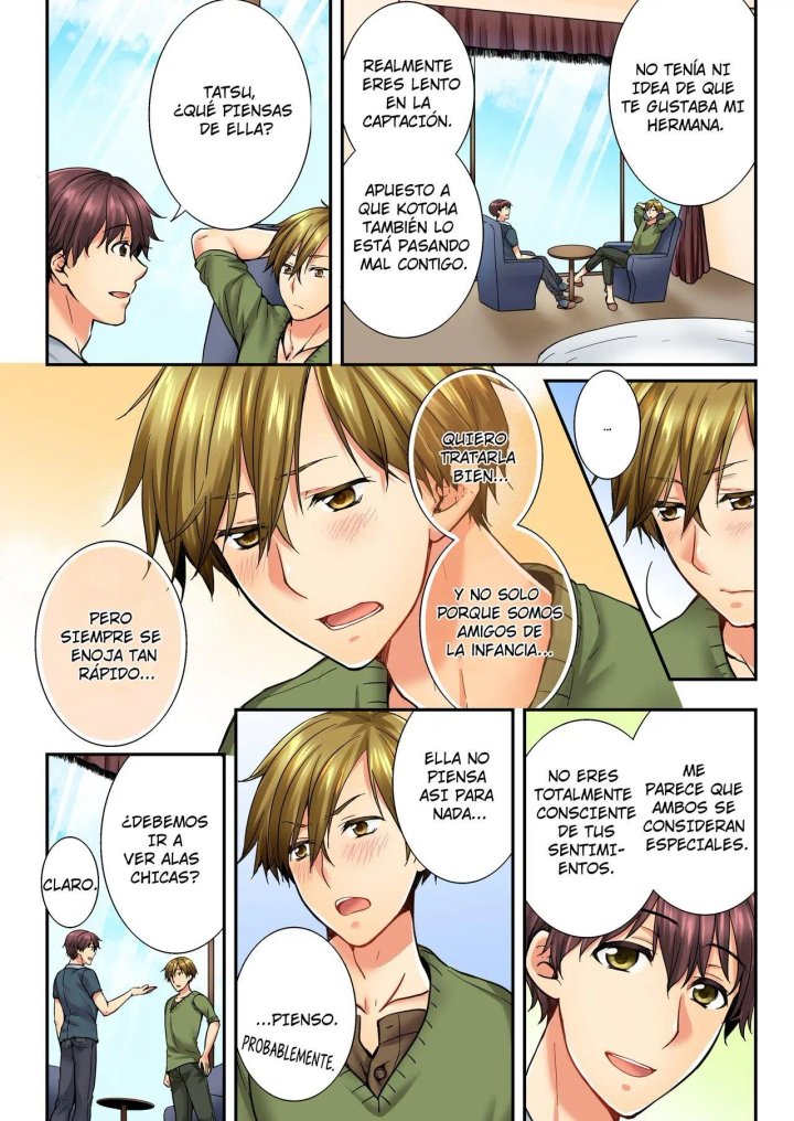 Osananajimi ni Ikasareru Nante...! Doukyo Shonichi ni Kenka Ecchi Capítulo 37 - Page 7