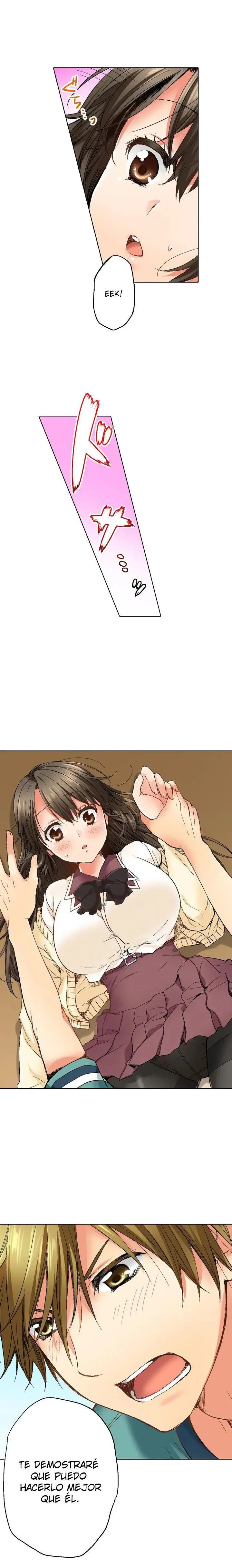Osananajimi ni Ikasareru Nante...! Doukyo Shonichi ni Kenka Ecchi Capítulo 4 - Page 7