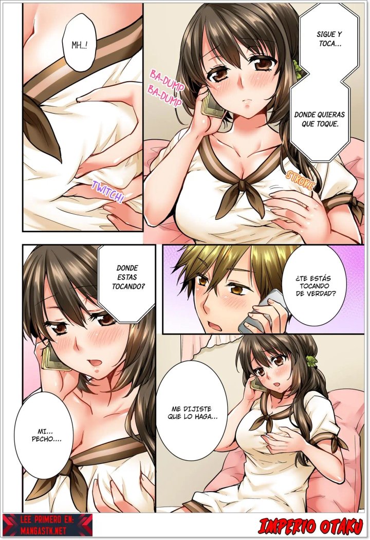 Osananajimi ni Ikasareru Nante...! Doukyo Shonichi ni Kenka Ecchi Capítulo 43 - Page 9