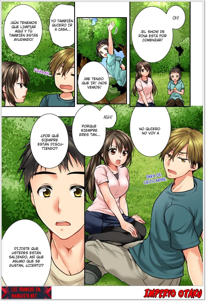 Osananajimi ni Ikasareru Nante...! Doukyo Shonichi ni Kenka Ecchi Capítulo 49 - Page 4