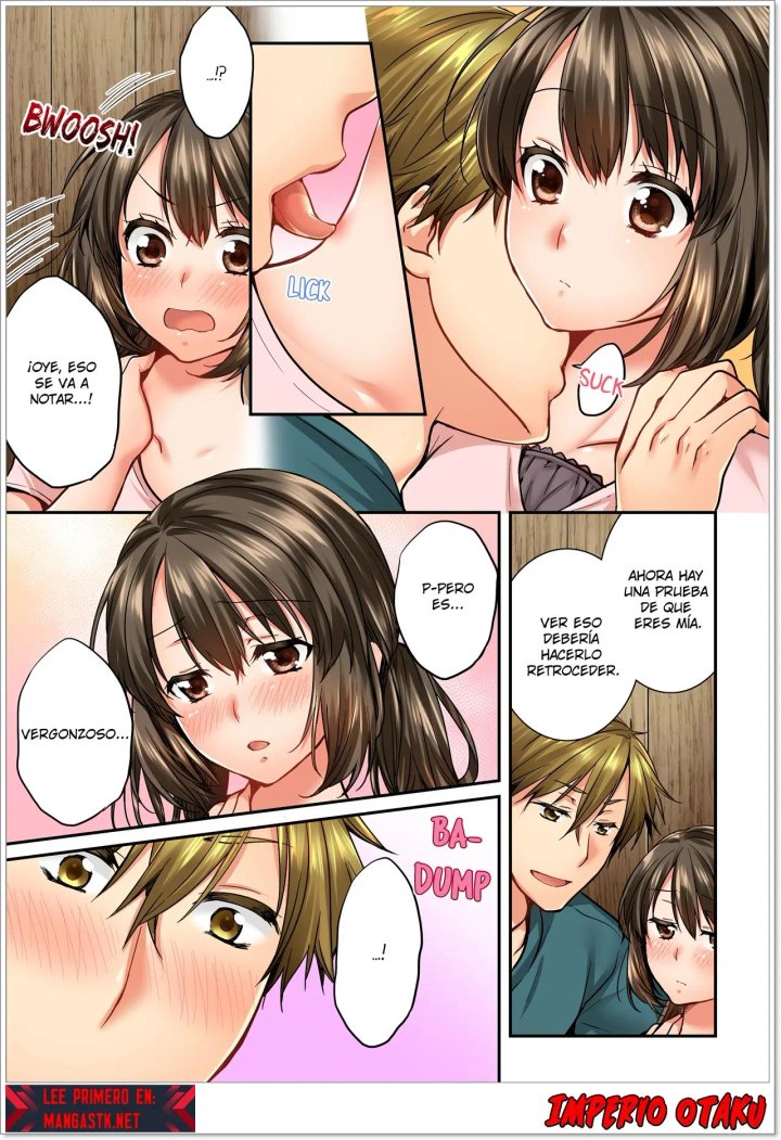 Osananajimi ni Ikasareru Nante...! Doukyo Shonichi ni Kenka Ecchi Capítulo 49 - Page 8