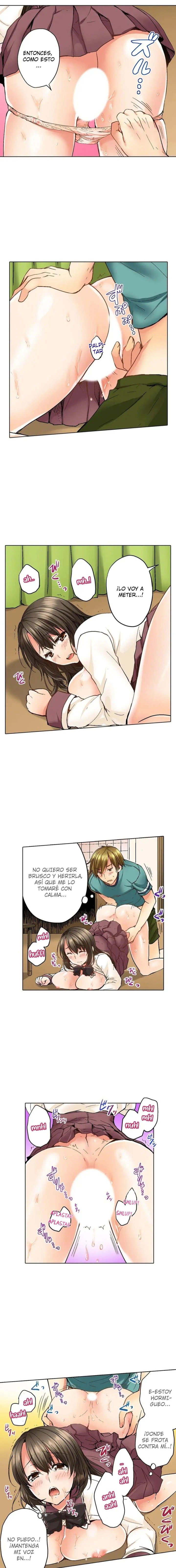 Osananajimi ni Ikasareru Nante...! Doukyo Shonichi ni Kenka Ecchi Capítulo 5 - Page 10