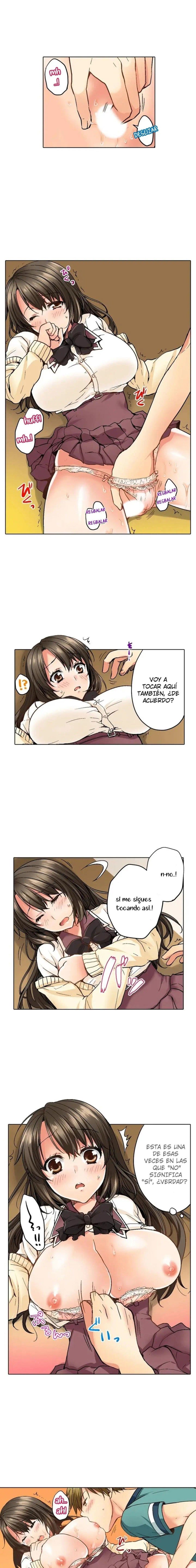 Osananajimi ni Ikasareru Nante...! Doukyo Shonichi ni Kenka Ecchi Capítulo 5 - Page 8