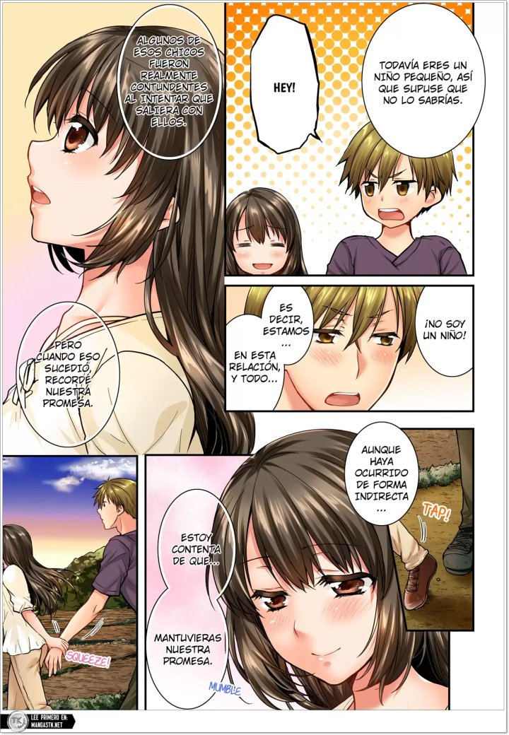 Osananajimi ni Ikasareru Nante...! Doukyo Shonichi ni Kenka Ecchi Capítulo 54 - Page 8