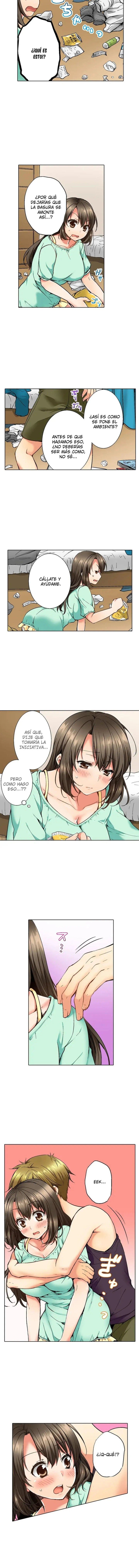 Osananajimi ni Ikasareru Nante...! Doukyo Shonichi ni Kenka Ecchi Capítulo 7 - Page 4