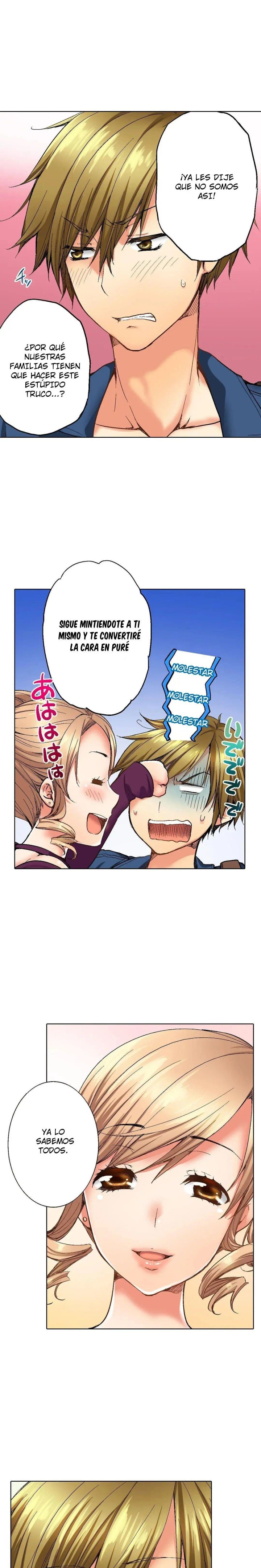 Osananajimi ni Ikasareru Nante...! Doukyo Shonichi ni Kenka Ecchi Capítulo 9 - Page 13