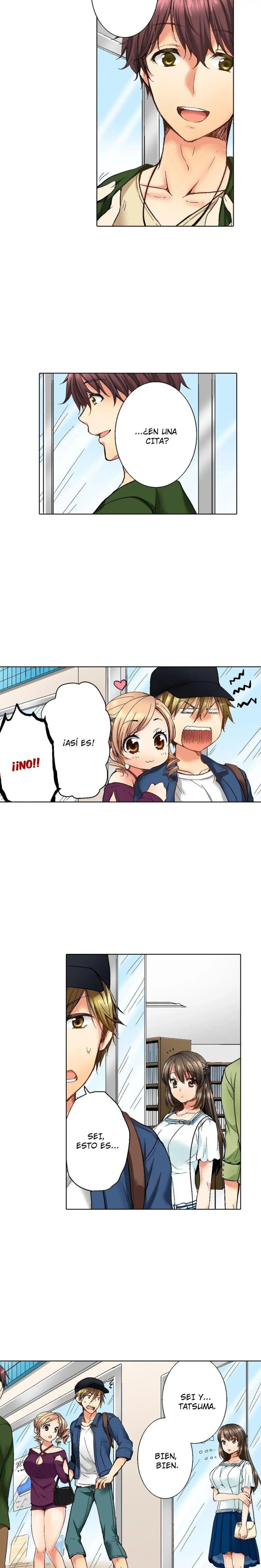 Osananajimi ni Ikasareru Nante...! Doukyo Shonichi ni Kenka Ecchi Capítulo 9 - Page 8