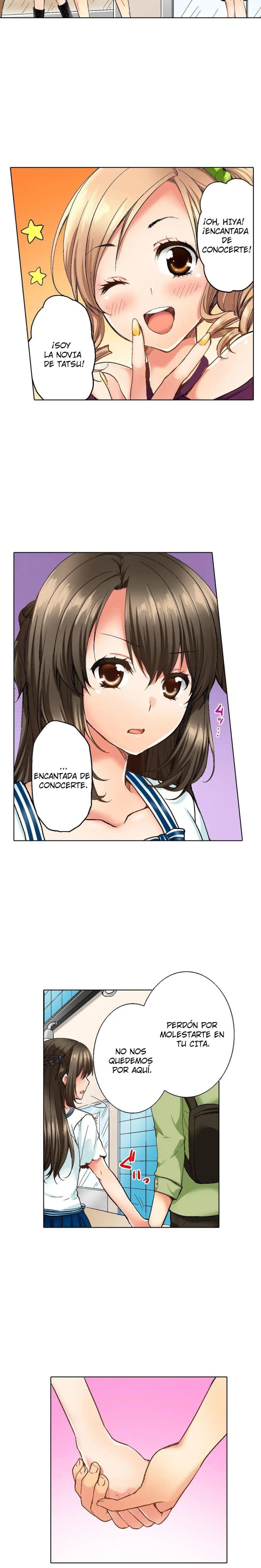 Osananajimi ni Ikasareru Nante...! Doukyo Shonichi ni Kenka Ecchi Capítulo 9 - Page 9